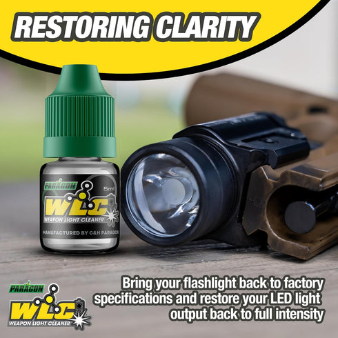 C+H Paragon WLC Tactical Flashlight Cleaner Wipes