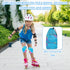 Knee Pads for Kids - Adjustable Protective Gear Set with Mesh Bag, Knee Pads and Elbow Pads for Girls 3-8 Years