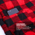 REDCAMP Cotton Flannel Sleeping Bag for Camping, Adults Cold Weather Envelope Sleeping Bags
