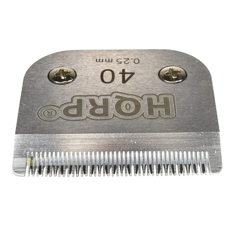 HQRP Size-40 Animal Clipper Blade, Compatible with Oster A5, A-5 Turbo 2-Speed, Golden A5, Turbo A5 Pet Grooming