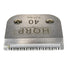 HQRP Size-40 Animal Clipper Blade, Compatible with Oster A5, A-5 Turbo 2-Speed, Golden A5, Turbo A5 Pet Grooming