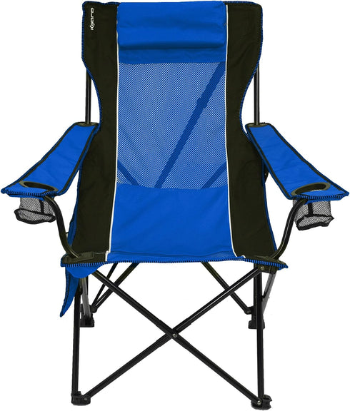 Kijaro Sling Folding Camping Chair - Enjoy The Outdoors in This Outdoor Chair with a Built-in Cup Holders and Side