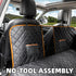 Smouatou Hammock,Suitable Dog Car Seat Cover for Back Seat, Sturdy Backseat Extender for Dogs,New Scratch Resistant