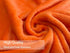 Soft Puppy Flannel Fleece Blanket for Pet Dog Cat | Cozy Lightweight Plush Microfiber, Orange, 27 x 39 inch