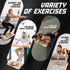 Yes4All 350LBS Professional Wooden Balance Board, Anti-Slip Wobble Board for Leg Workout