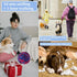 Snuffle Ball for Dogs - Find Hidden Food, Interactive Toy for Boredom, Soft Polar Fleece, Machine Washable