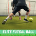 GoSports Elite Futsal Balls, Indoor or Outdoor Games, Choose Single or 6 Pack, Includes Pump
