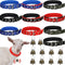 10 Sets Goat Collars with Bells, Adjustable Sheep Collar with Copper Bronze Bells for Small Animals, Farm Animal