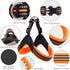 No Pull Dog Harness, Ultra Soft Breathable Padded Pet Harness, 3M Reflective for Small Medium Large Dogs (L, Bright