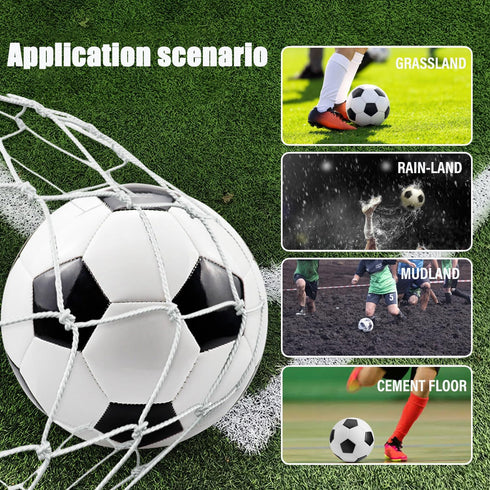 DHYLRICHER 6 Pack 5/4/3 Classic Soccer Balls Size Includes Ball Pump and Net BagSoccer Training Ball Practice