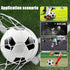 DHYLRICHER 6 Pack 5/4/3 Classic Soccer Balls Size Includes Ball Pump and Net BagSoccer Training Ball Practice
