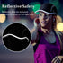 GADIEMKENSD 2 Pack Reflective Foldable Sports Hat, UPF 50+ Sun Protection Hats for Men and Women