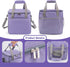 SMYV Pet Grooming Bag for Dog Grooming Supplies, Dog Tote Travel Bag for Pets Grooming Tools Kit Accessories - Light