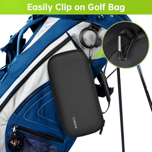 YOREPEK Golf Glove Holder with Removable Shaper, Protective Hard Shell Case for Golf Accessories