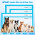 CAHUDIKIC 40"x40" 40 Count, Pee Pads for Dogs & Cats Puppy Pads Extra Large, Disposable Thicken Pet Training Pads