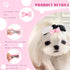 YAKA 60PCS/30Pairs Cute Puppy Dog Small Bowknot Hair Bows with Clips - Handmade Accessories for Pet Grooming