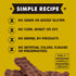 Cloud Star Wag More Bark Less Jerky: Philly Cheesesteak Beef - 10 oz.