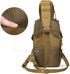 G4Free EDC Tactical Sling Bag Backpack, Molle Chest Shoulder Assault Pack, Outdoor Daypack