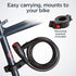 Schwinn 6 Feet x 15 mm Bike Cable Lock with Lighted Key, Security Level 3