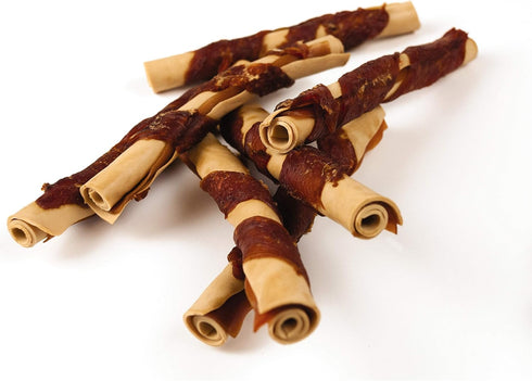 DreamBone Chicken-Wrapped Chews 8 Count, Rawhide-Free Chews for Large Dogs