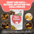 2.5 oz Snout and Shell Bee Pollen Powder for Hermit Crabs Natural Food Supplement for Molting & Recovery Auto Feeder