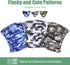 (Pack 3) wegreeco Washable Male Dog Diapers of - Washable Male Dog Belly Wrap (Camo, XS)