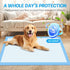 newppon 60 Count 30"X36" Extra Large Dog Pee Pads - Super Absorbent Disposable Training Urine Bed Pads Dogs Puppies