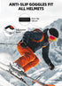 OTG Ski Goggles, Over Glasses Snow/Snowboard Sports Goggles Anti Fog for Adults & Youth