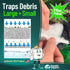 Aquarium Filter Floss by Aquatic Experts - FilterFirst Aquarium Filter Pad - 5 Pack, 12" Wide, 12" Long, 3/4" - 1" Thick