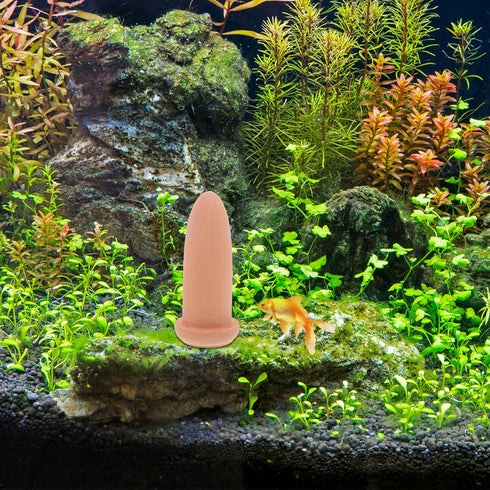 6.69X3.93X3.93In balacoo Shrimp Breeding Bucket Lightweight Pottery Clay Aquarium Decoration Fish Spawning Cone Water