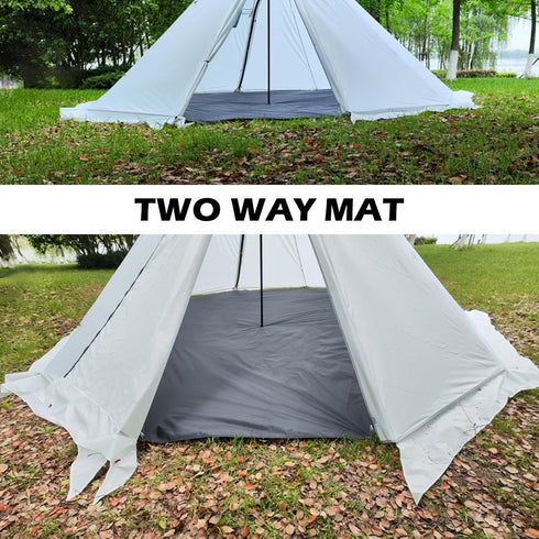 TRIWONDER Camping Tarp Waterproof Tent Footprint, Lightweight Ground Cloth for Hiking, Backpacking Outdoor Use