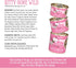 Weruva Cats in The Kitchen, Kitty Gone Wild with Wild Salmon Au Jus Cat Food, 3.2oz Can (Pack of 24)