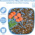 0.75 Inch 3 Puzzle Feeder Snuffle Mat and Lick Mat for Dogs,Texas Textured Slow Feeder, Thin Silicone Mat Holds Cups
