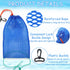 Dzlooppk 2Pcs Crab Trap Bait Bags, Portable Fish Trap with Locker Crab Snare Mesh Bait Traps Crabbing Equipment