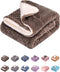 DW-Eagle Grey Plush Fleece Receiving Blanket for Dog, Cat, Couch, Travel & Outdoor, Camping (24" x 32")