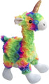 Health Extension SNUG AROOZ Cute Llama Mia Stuffed Animals for Dogs, Tough & Durable Soft Squeaky Toy (10 inches,