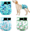 3Pack Dog Diapers Female,Washable Diaper for Doggie,Highly Absorbent Reusable Dog Diaper,Adjustable Leakproof