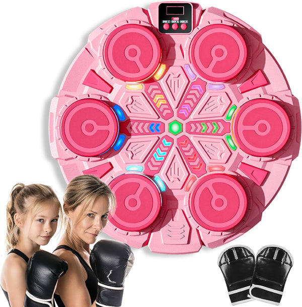 Music Punching Machine for KidsBluetooth Wall Boxing Game Training Equipment with Upgraded