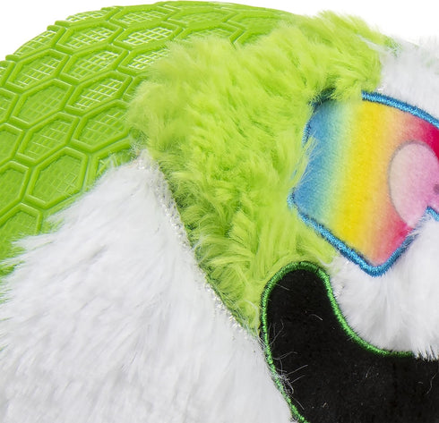goDog Holiday Collection TPE-Plush Cool Mint Squeaky Dog Toy - Green/White, Chew Guard Technology