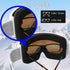 OTG Ski Goggles for Men, Women & Youth, Over Glasses Snowboard Goggles with 100% UV Protection & Anti-glare