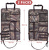 2 Pack Tactical Gun Racks for Truck, Camo Seat Back Holder with Molle Panel, Automotive Racks for Hunting Gear