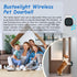 1000ft 60 Training(1 1 Soft Ring Blk Dog Bells to Go Outside - Wireless Dog Door Bell with Range, Melodies, LED