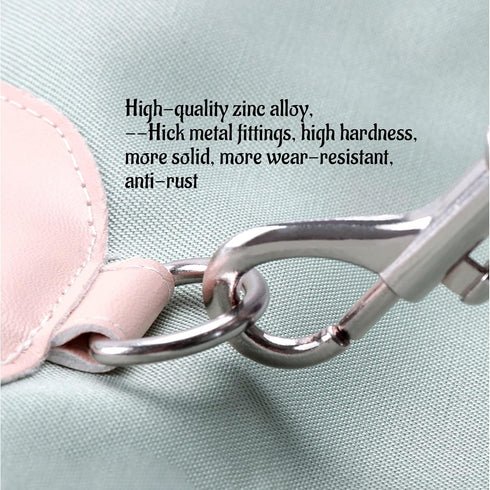 Hanlongyu 12 Pcs Swivel Snap Hooks, Metal Heavy Duty Dog Leash Clasp, Stainless Steel Multipurpose Keychain Clip