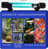 TAISHAN 9W LED Aquarium Clean Light, Algae Bloom Cleaner for Fish Tank, Submersible with Timer, Waterproof Clean Lamp