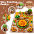 40'' 27.5'' Large Snuffle Mat for Dogs x Sniff Mat with Hedgehog Puzzle Toy Squeaky Mushrooms Interactive Toys Portable