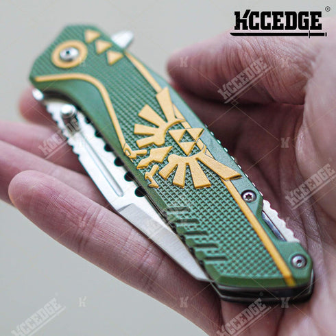 KCCEDGE BEST CUTLERY SOURCE EDC Pocket Knife, Razor Sharp Edge, Folding Knife for Camping Gear, Survival Kit