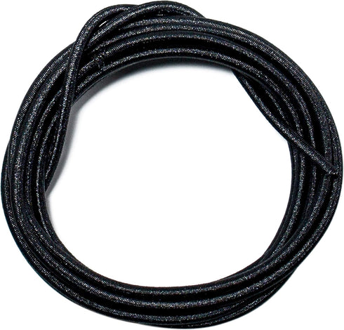 GEAR AID Elastic Shock Cord, Black, 84'' x 1/8'' for Tent Poles and Jackets
