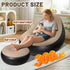 Pump)1PK Inflatable Chair for Adults,Portable Inflatables Chairs with Ottoman,Flocked Surface inflatables