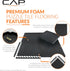 1/2 CAP Puzzle Exercise Mats | Thick EVA Interlocking Foam Tiles for Home Gym Flooring | Multiple Options