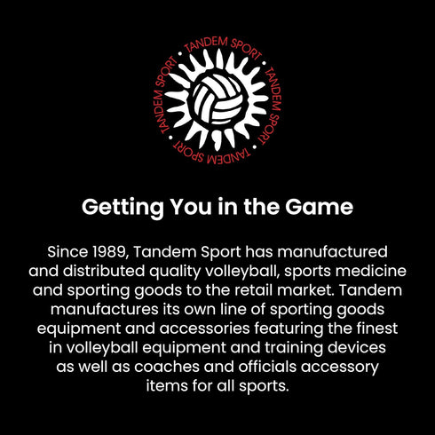 Tandem Sport Pocket Pump with Pressure Gauge, Travel Size Ball Pump for Volleyballs, Basketballs
